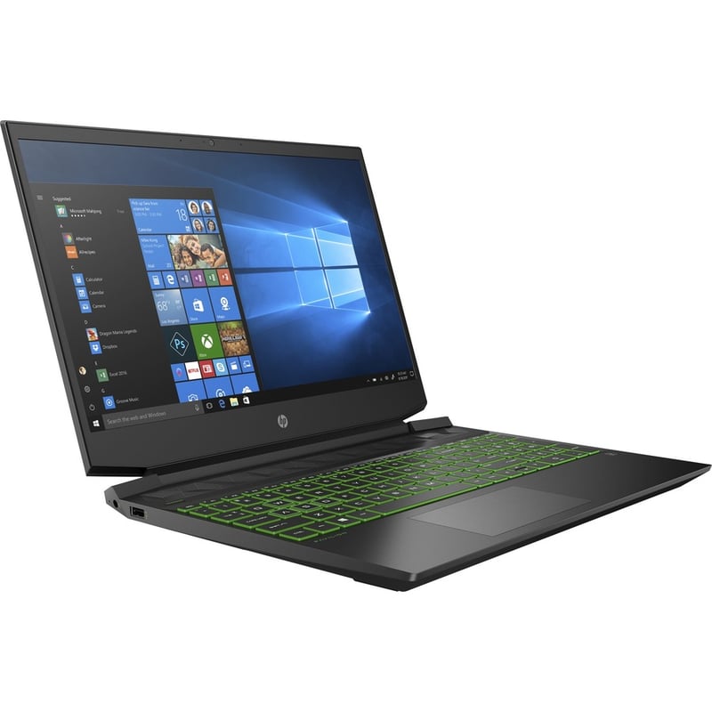 HP Pavilion Gaming 15-ec1000 15-ec1010nr 15.6" Gaming Notebook - Full HD - AMD Ryzen 5 4600H - 8 GB - 512 GB SSD - Shadow Black - Thumbnail 2