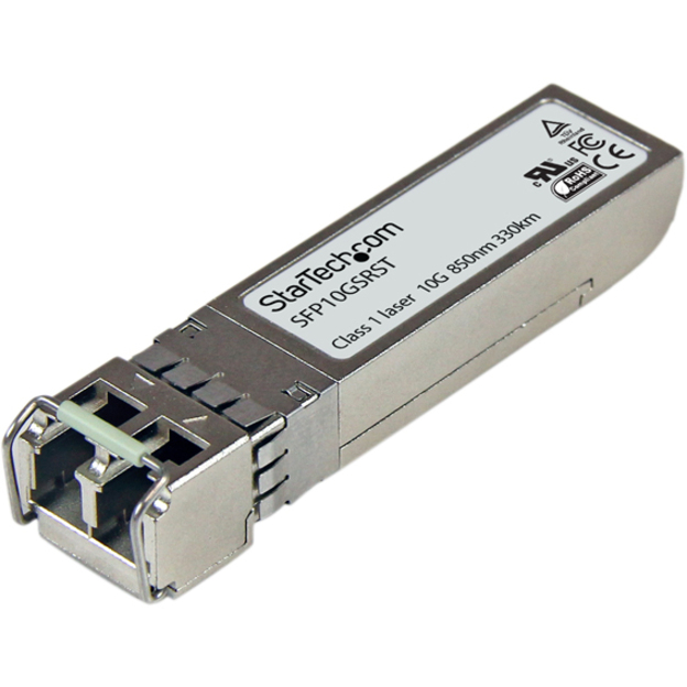 StarTech.com Cisco SFP-10G-SR Compatible SFP+ Module - 10GBASE-SR - 10GE Gigabit Ethernet SFP+ 10GbE Multimode Fiber MMF Optic Transceiver - Thumbnail 5