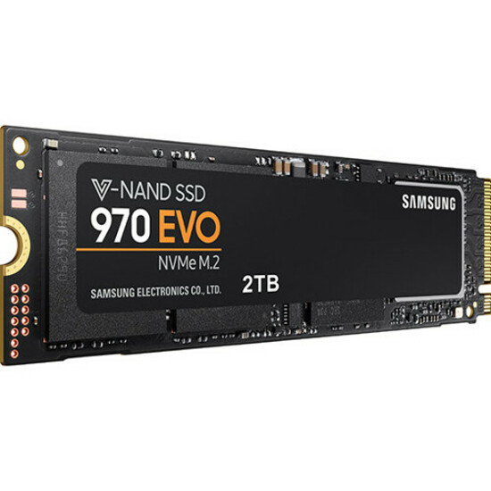 Samsung 970 EVO MZ-V7E2T0E 2 TB Solid State Drive - M.2 2280 Internal - PCI Express (PCI Express 3.0 x4) - White - Thumbnail 4