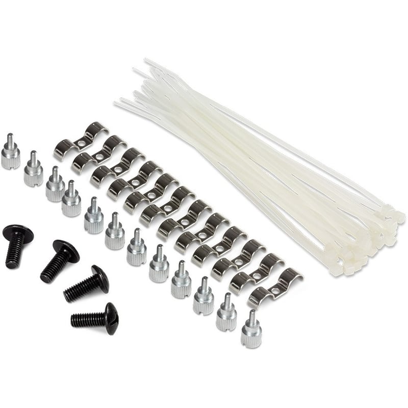TRENDnet 16-Port Cat6A Shielded Patch Panel, 1U 19" Metal Housing, 10G Ready, Cat5e,Cat6,Cat6A Compatible, Cable Management, Color-Coded Labeling for T568A and T568B Wiring, Black, TC-P16C6AS - Thumbnail 3