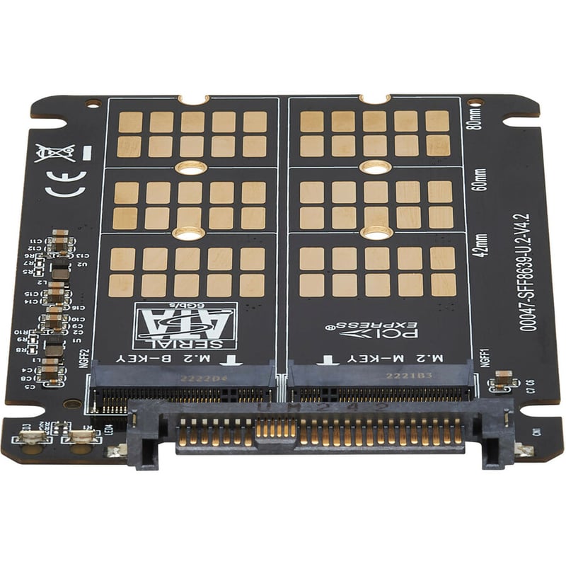 Eaton Tripp Lite Series U.2 to M.2 Adapter for M.2 PCIe NVMe SSD, SFF-8639 - Thumbnail 5