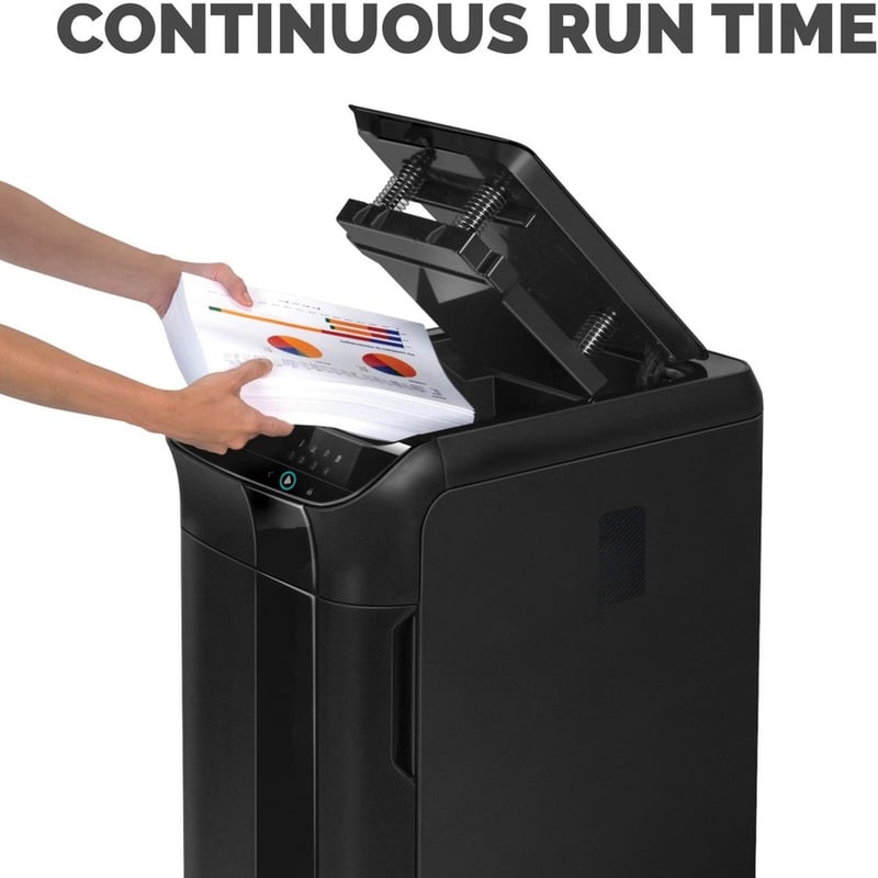 Fellowes AutoMax 600M 2-in-1 Auto Feed Commercial Paper Shredder with Micro-Cut - Thumbnail 2