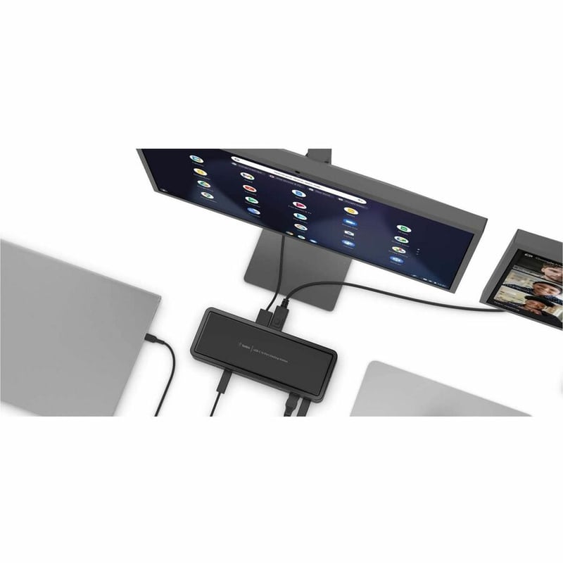 Belkin Universal USB-C Triple Display Laptop Docking Station - Chrome OS & Windows - 85W - Thumbnail 2