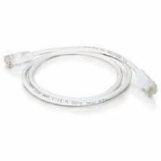 Quiktron Q-Series Patch Cords, CAT6, booted, White, 35 FT - Thumbnail 2