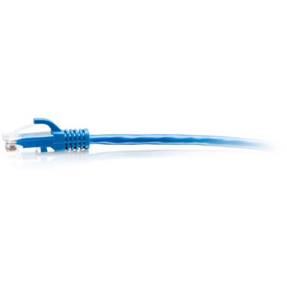 C2G 20ft Cat6a Snagless Unshielded (UTP) Slim Ethernet Patch Cable - Blue - Thumbnail 2