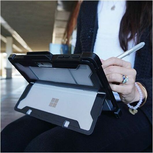 MAXCases, Surface Go cases, 10, 10 inches, shock dissipation, easy installation, durable materials, Microsoft Surface Go 1, Microsoft Surface Go 2, Microsoft Surface Go 3, custom color, black - Thumbnail 3