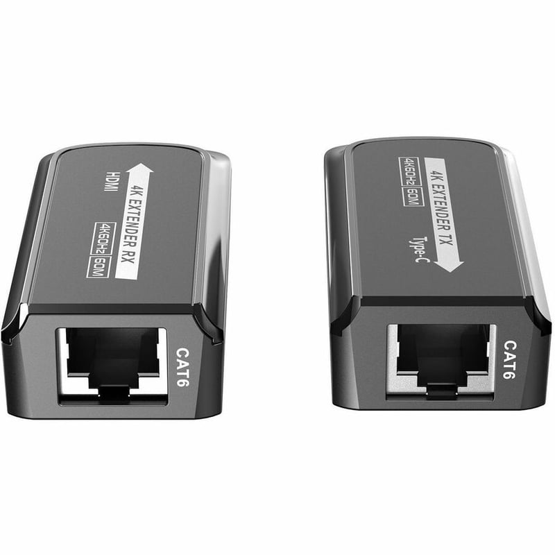 TrueReach 4K@120Hz USB-C HDMI Extender over CAT6/CAT6a/Cat7 Ethernet Cable - Thumbnail 2