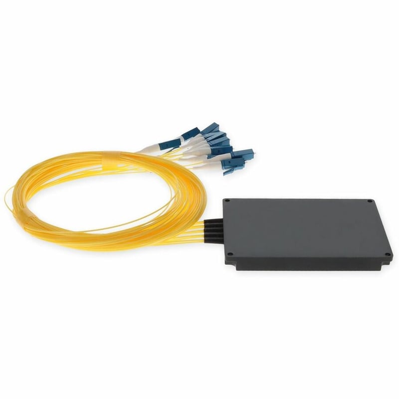 AddOn 2 Channel Compact DWDM MUX and DEMUX (Duplex), ITU 100GHz, Channels 21-22 with Express Port, Monitor Port, Pigtail, and UPC/LC Connectors - Thumbnail 5