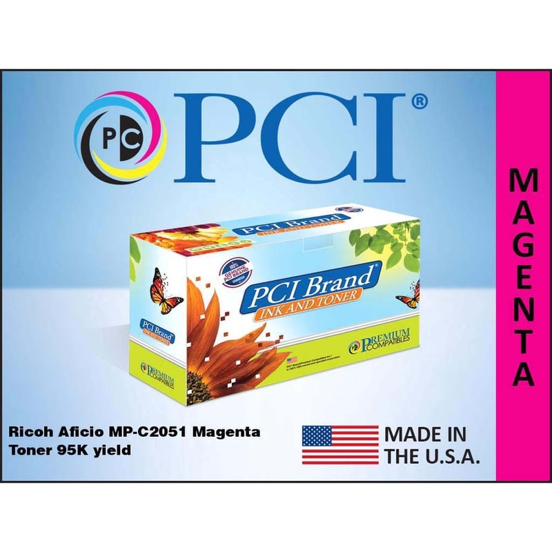 PCI Laser Toner Cartridge 841502 - Magenta - 1 / Each - Thumbnail 2
