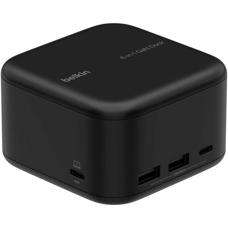 Belkin Connect USB-C 6-in-1 Core GaN Dock 130W - Thumbnail 1