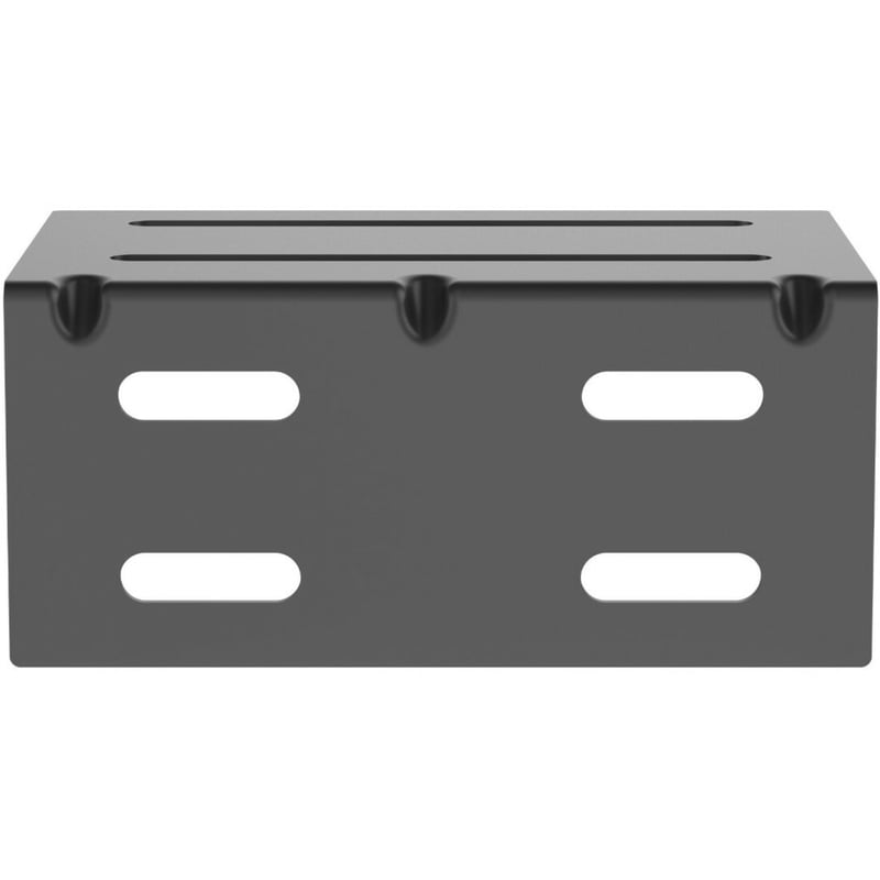 Panduit Wire Basket Wall Termination Bracket, Narrow, BL - Thumbnail 1