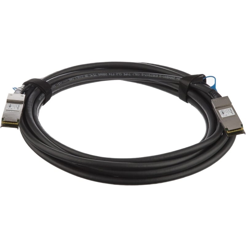 StarTech.com MSA Uncoded Compatible 5m 40G QSFP+ to QSFP+ Direct Attach Cable - 40 GbE QSFP+ Copper DAC 40 Gbps Low Power Passive Twinax - Thumbnail 2