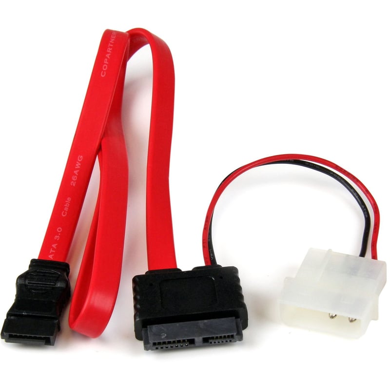 StarTech.com 36in Slimline SATA to SATA w/ LP4 Adapter - Thumbnail 1