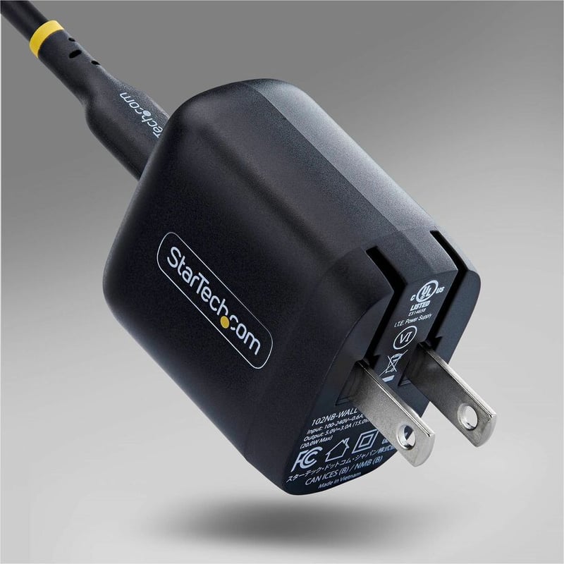20W USBC WALL CHARGER PORTABLE CHARGER 5V/9V PD - Thumbnail 4