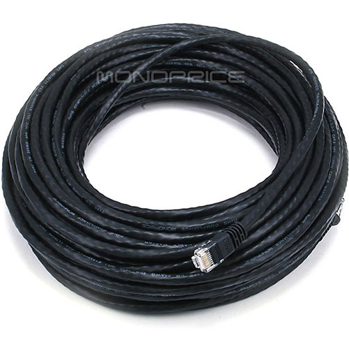 CAT5E UTP PATCH CABLE_ 75FT BLACK - Thumbnail 1
