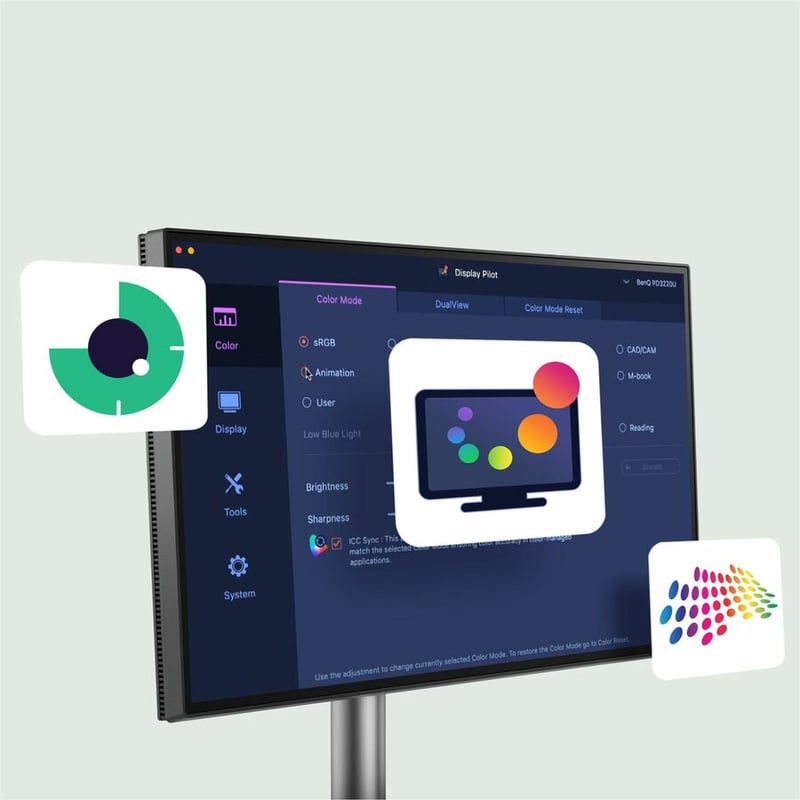 MAC GREY 32IN IPS 4K GLOSSY 95 P3 USB-C 90W SHOW MAC - Thumbnail 4