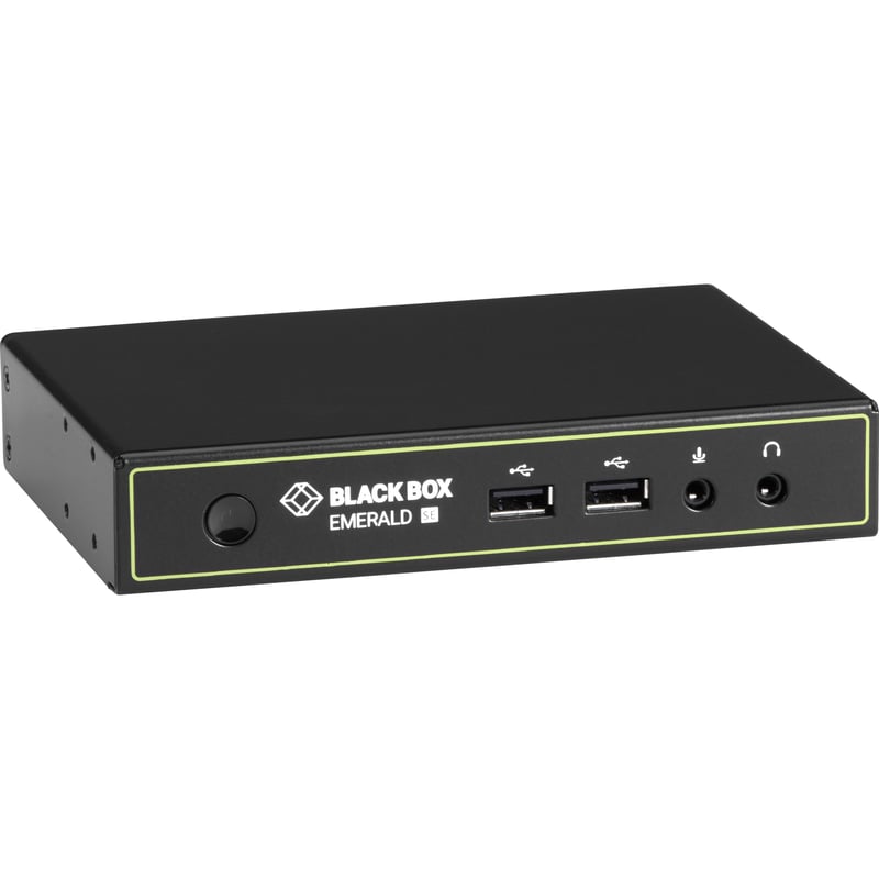 Black Box Emerald SE KVM-over-IP - DVI-D, USB 2.0, Audio, RJ45 - Thumbnail 1