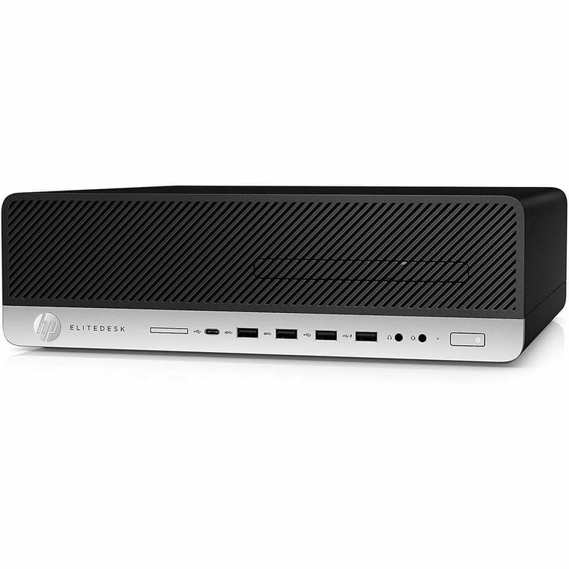 Joy Systems - HP EliteDesk 800 G4 Desktop Computer - Intel Core i5 8th Gen i5-8500 - 16 GB - 256 GB PCI Express NVMe SSD - Small Form Factor - Refurbished - Thumbnail 2