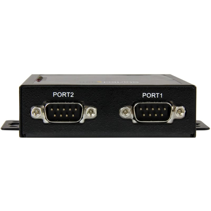 StarTech.com 2 Port Serial-to-IP Ethernet Device Server - RS232 - Metal and Mountable - Serial Device Server - Thumbnail 5