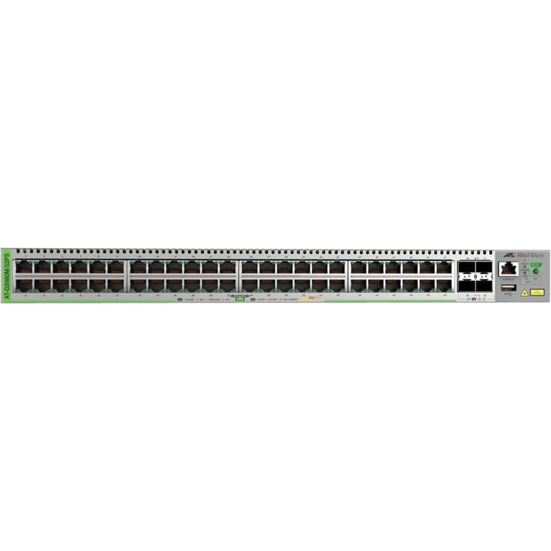 Allied Telesis 48 10/100/1000T-POE+ Switch With 4 SFP Slots - Thumbnail 2