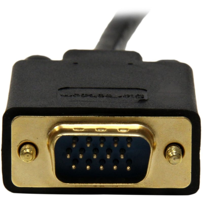 StarTech.com 10 ft Mini DisplayPort to VGA Adapter Converter Cable - mDP to VGA 1920x1200 - Black - Thumbnail 5