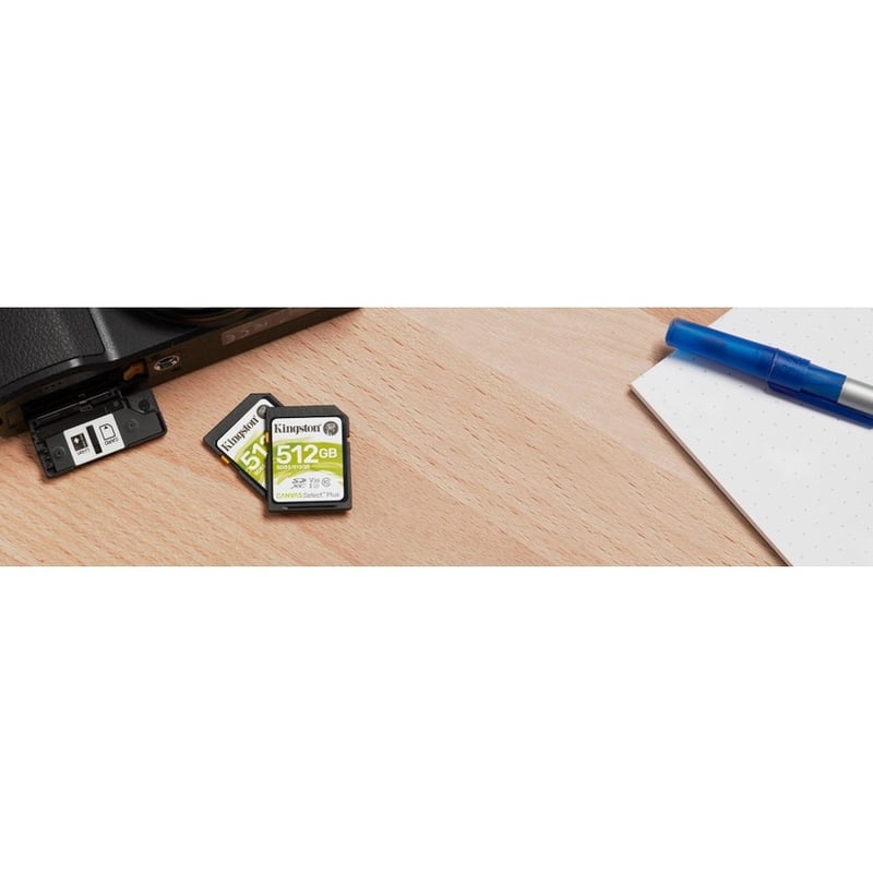 Kingston Canvas Select Plus SDS2 512 GB Class 10/UHS-I (U3) SDXC - 1 Pack - Thumbnail 4
