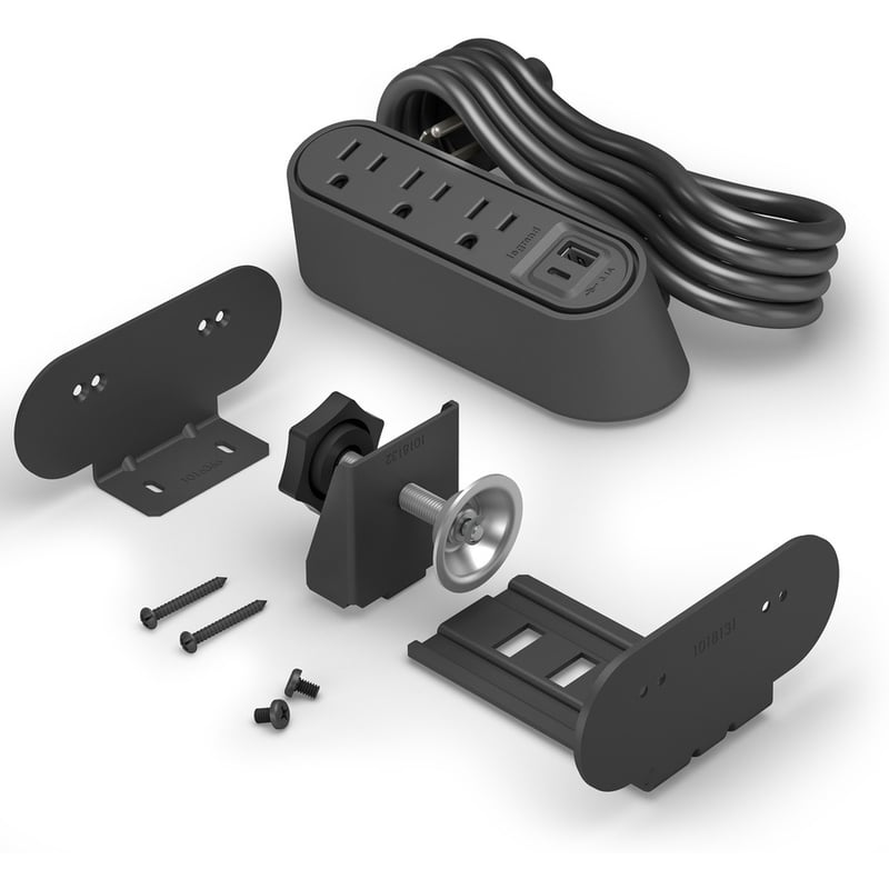 Wiremold Desktop 3-Outlet Power Center - Thumbnail 2