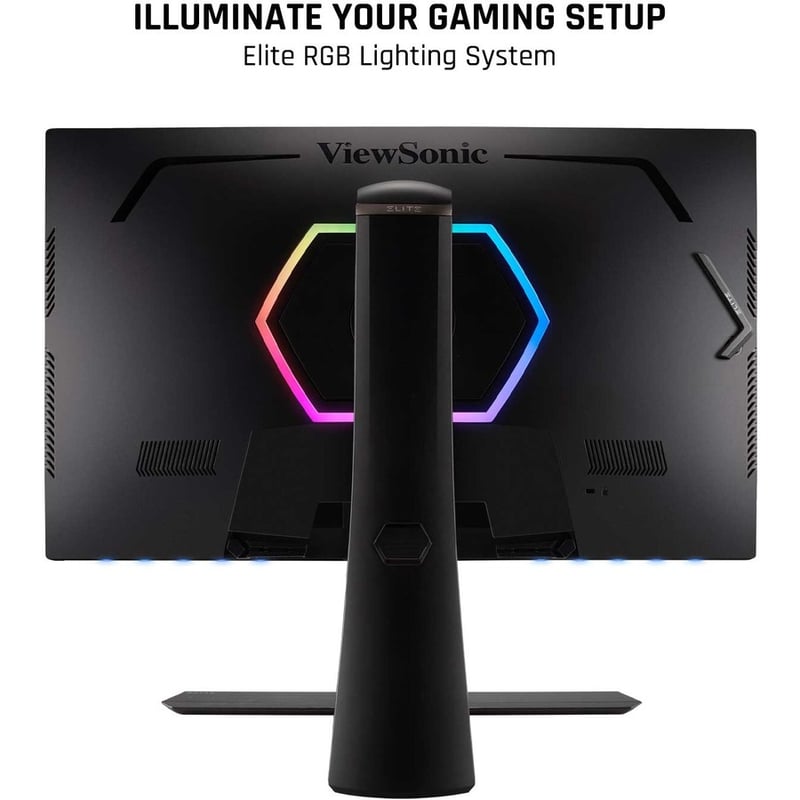 ViewSonic ELITE XG321UG 32 Inch 4K IPS 144Hz Gaming Monitor with G-Sync, Mini LED, Nvidia Reflex, HDR1400, Advanced Ergonomics, HDMI and DP for Esports - Thumbnail 3