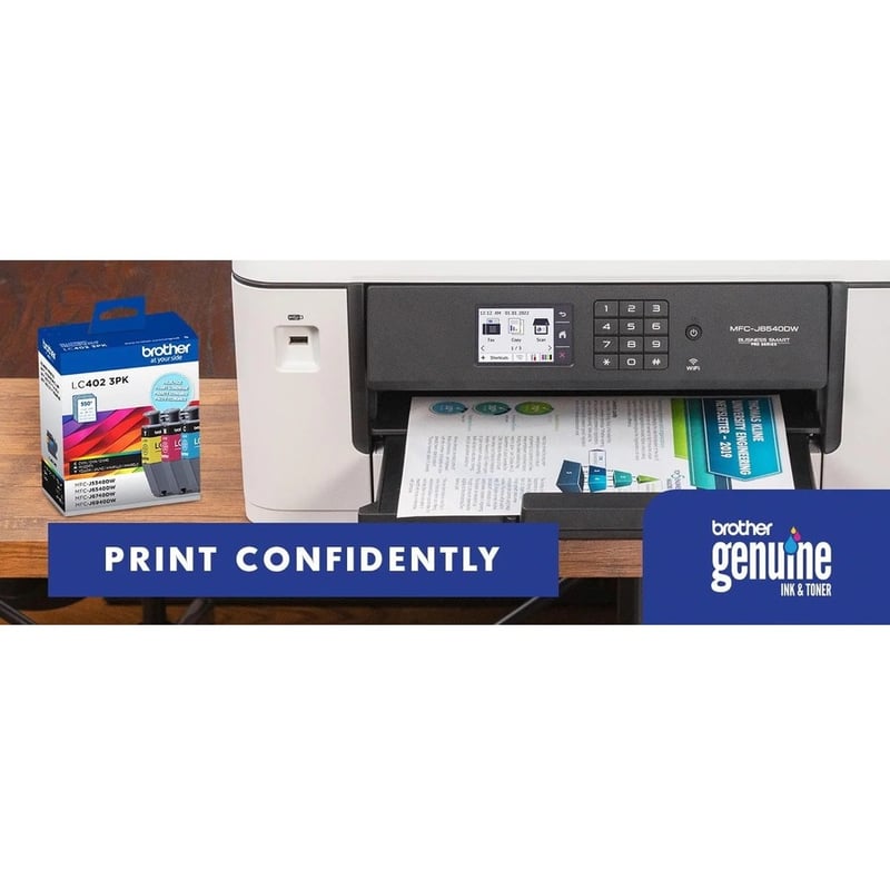 Brother Original Standard Yield Inkjet Ink Cartridge - Cyan, Magenta, Yellow - 3 Pack - Thumbnail 5