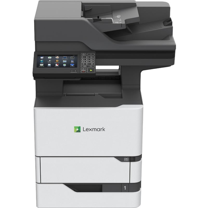 Lexmark MX722adhe Laser Multifunction Printer - Monochrome - Thumbnail 1