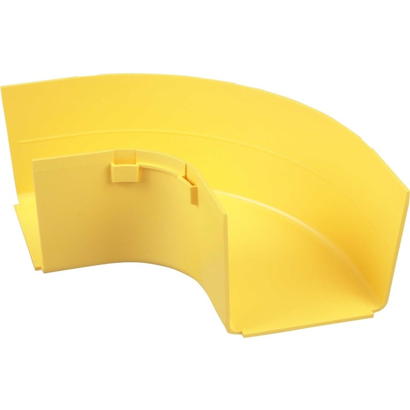 Panduit FiberRunner Horizontal Right-Angle, 90, 4x4, Yellow - Thumbnail 3