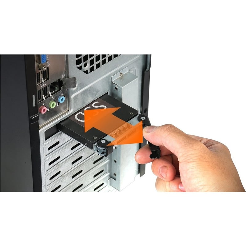 Icy Dock ToughArmor MB839SP-B Drive Slot Adapter - PCI Express 2.0 x1 Host Interface Internal - Black