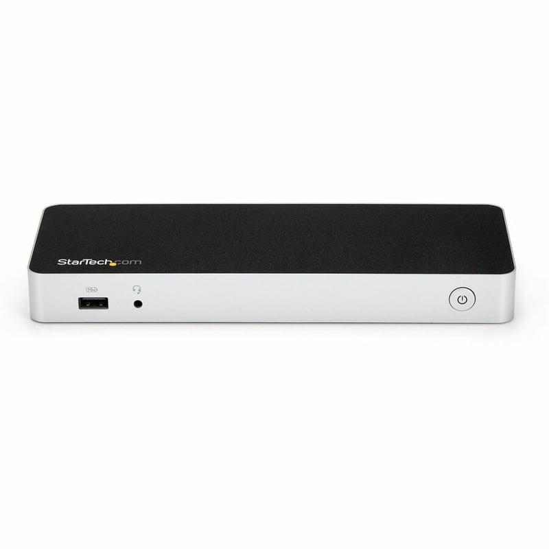 StarTech.com Dual Monitor USB C Docking Station w/ 60W Power Delivery - USB 3.1 Gen 1 Type C to HDMI or DVI - 5x USB - Windows Laptop Dock - Thumbnail 3