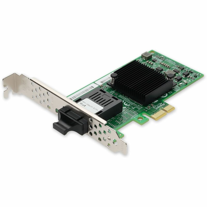 AddOn Allied Telesis® AT-2911SX/SC-001 Comparable 1Gbs Single SC Port 550m MMF PCIe 2.0 x1 Network Interface Card - Thumbnail 1