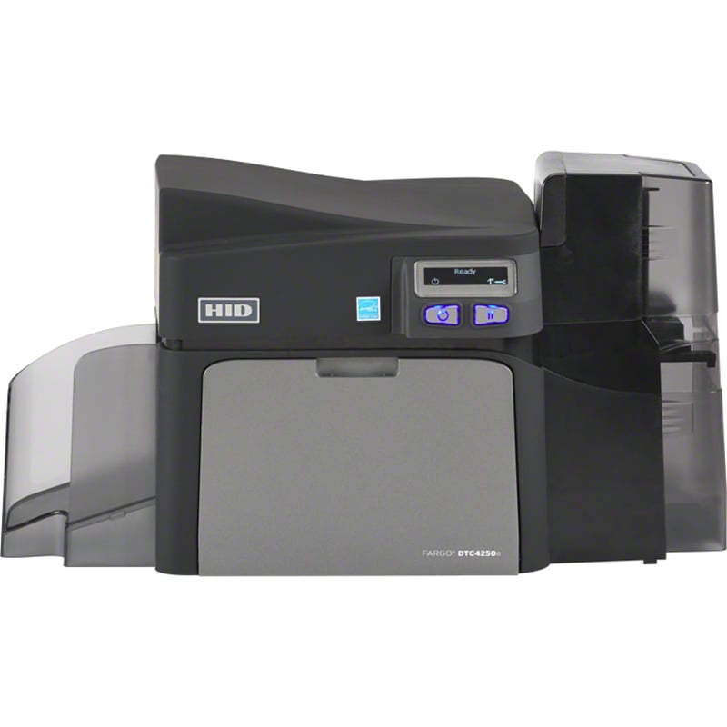 Fargo DTC4250e Single Sided Desktop Dye Sublimation/Thermal Transfer Printer - Color - Card Print - Fast Ethernet - USB - Thumbnail 2