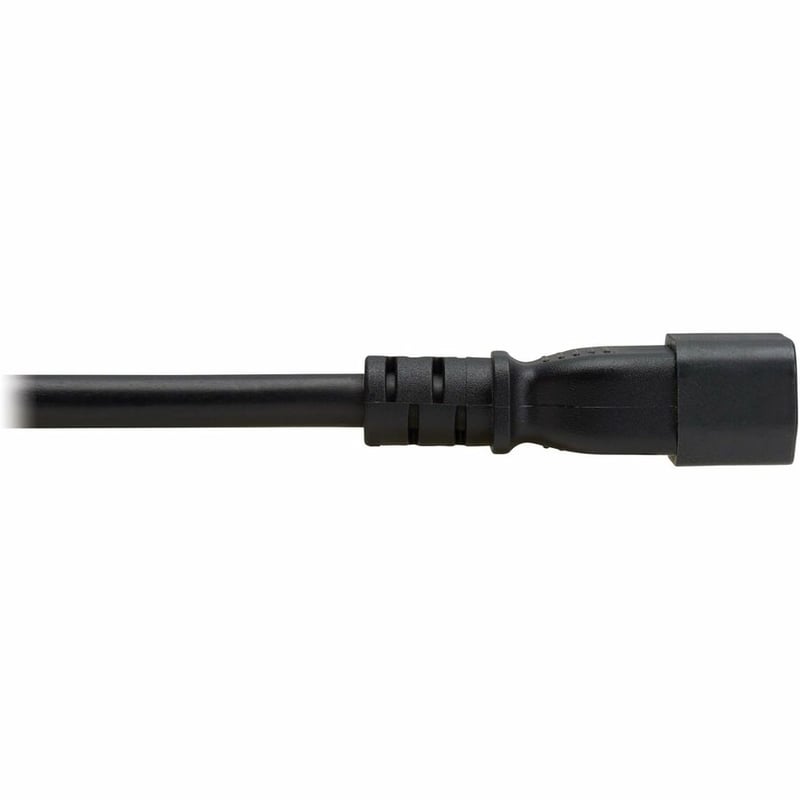 POWER CORD C14 C21 HEAVY-DUTY 15A 250V 14 AWG 6FT BLACK - Thumbnail 4