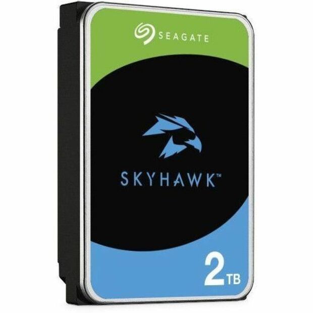 Seagate SkyHawk ST2000VX017 2 TB Hard Drive - 3.5" Internal - SATA (SATA/600) - Conventional Magnetic Recording (CMR) Method - Thumbnail 3