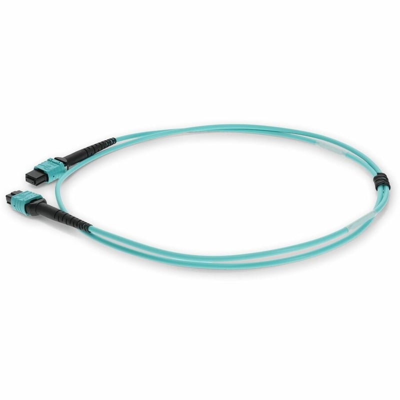 3M MPO M/F OM4 AQUA FIBER PATCH CBL - Thumbnail 2