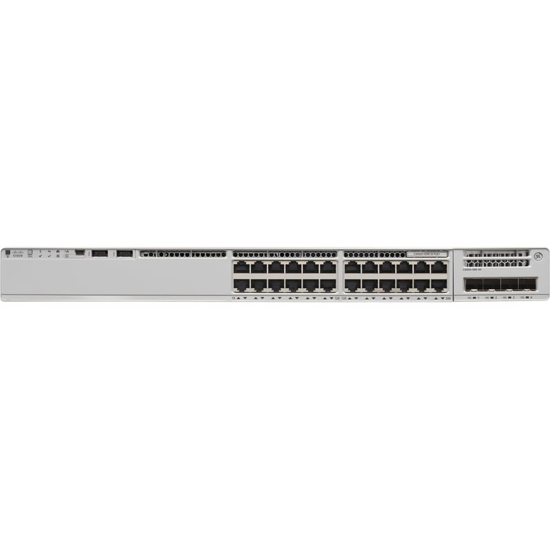 Cisco Catalyst 9200 24-port PoE+ Switch, Network Advantage - Thumbnail 1
