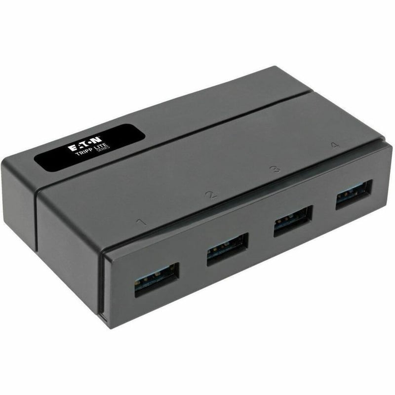 Tripp Lite by Eaton USB 3.0 SuperSpeed Hub 4-Port for Data and USB Charging - USB-A, BC 1.2, 2.4A - Thumbnail 1