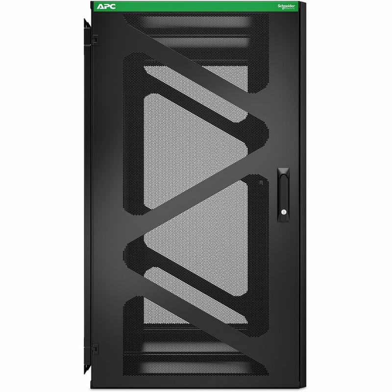 APC NetShelter 24U Wallmount Rack Enclosure Cabinet Side Mount UPS Depth - Thumbnail 4