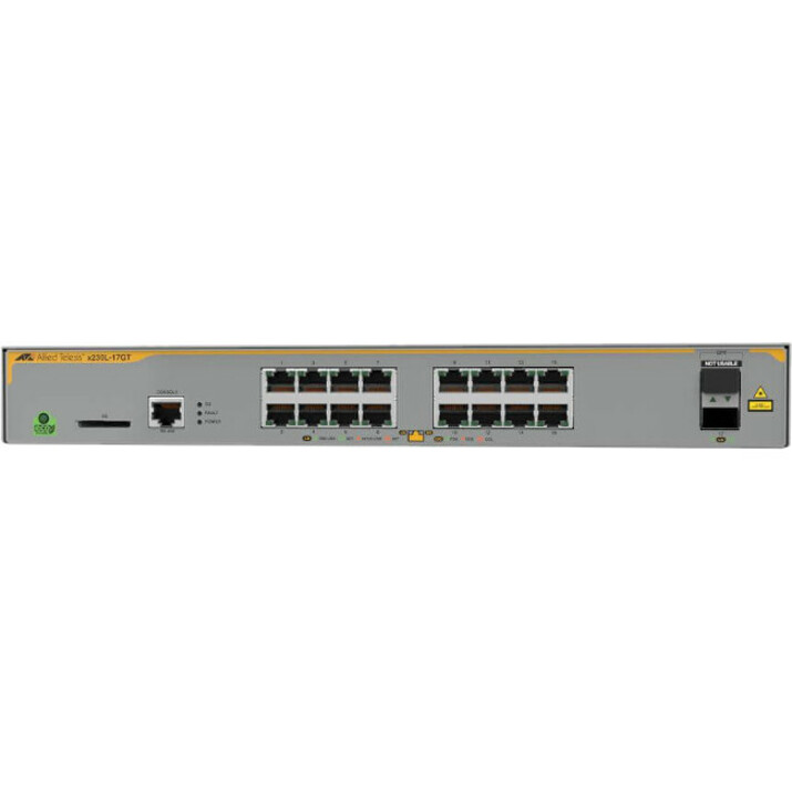 Allied Telesis L3 Switch with 16 x 10/100/1000T Ports and 1 x 100/1000X SFP Port - Thumbnail 2