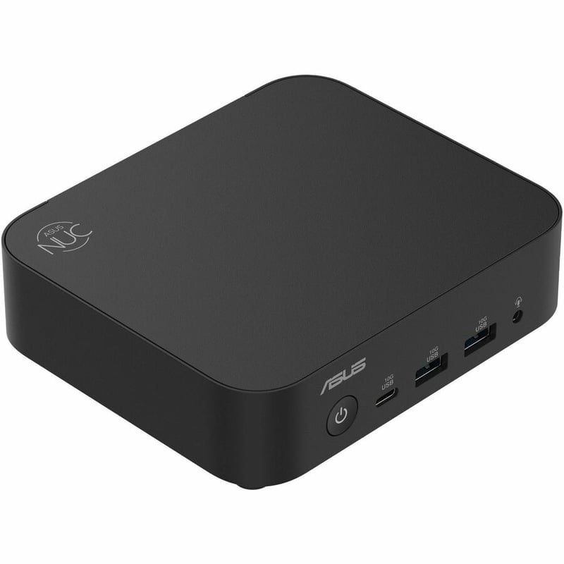 Asus NUC 14 Essential NUC14MNK Desktop Computer - Intel Core N-series N355 - 16 GB - 256 GB SSD - Mini PC - Black - Thumbnail 2