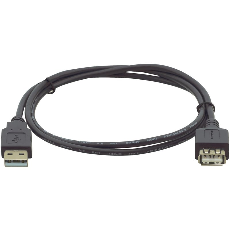 Kramer USB 2.0 A (M) to A (F) Extension Cable - Thumbnail 1