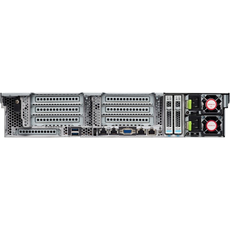Cisco C240 M5 2U Rack-mountable Server - 1 x Intel Xeon Silver 4110 2.10 GHz - 16 GB RAM - 12Gb/s SAS Controller - Thumbnail 4