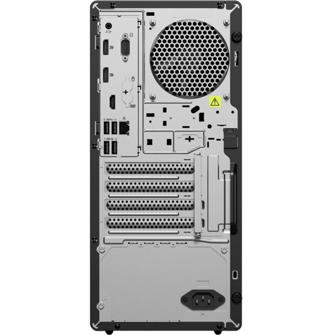 Lenovo ThinkCentre M90t Gen 3 11TN0000US Desktop Computer - Intel Core i7 12th Gen i7-12700 - vPro Technology - 16 GB - 512 GB SSD - Tower - Raven Black - Thumbnail 5