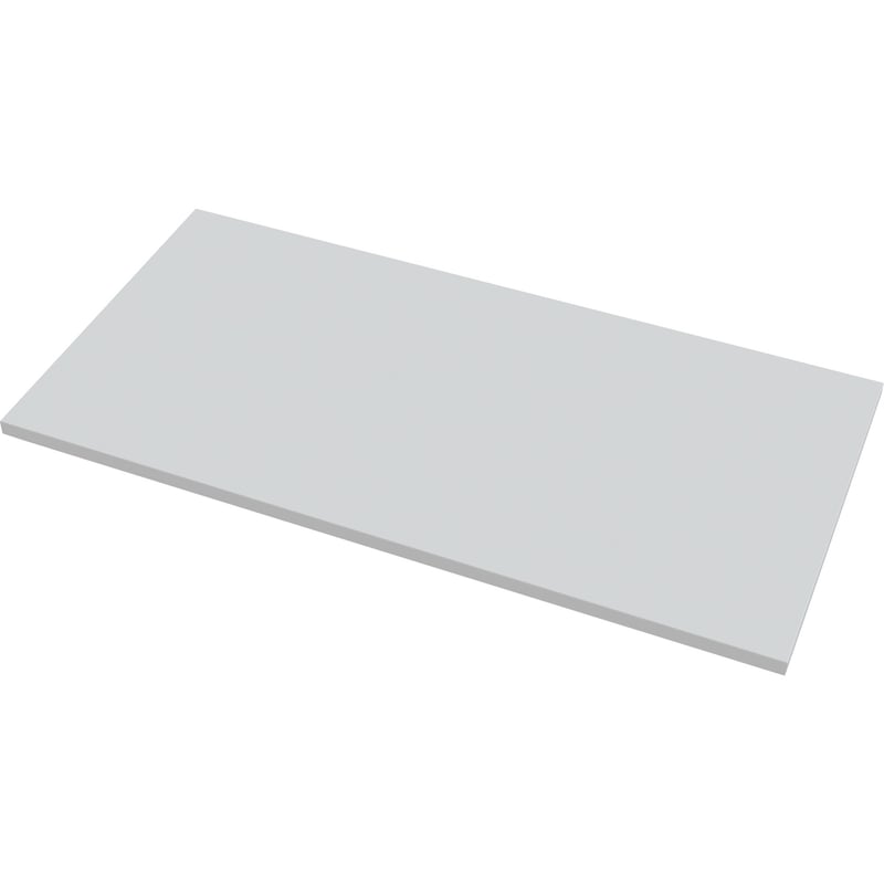 Fellowes High Pressure Laminate Desktop Gray - 72"x30" - Thumbnail 1
