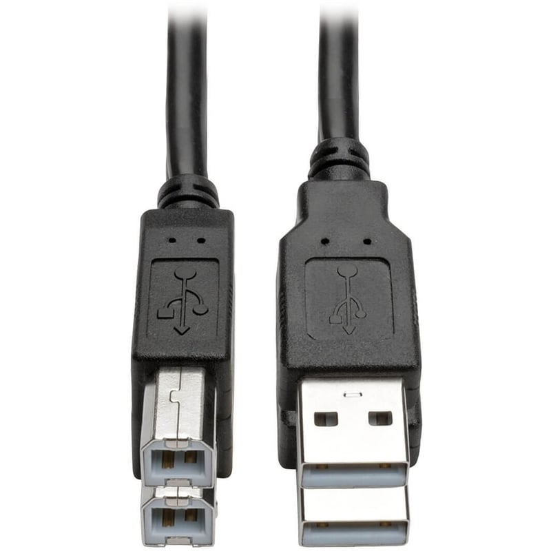 Tripp Lite by Eaton 15ft HDMI DVI USB KVM Cable Kit USB A/B Keyboard Video Mouse 15' - Thumbnail 3