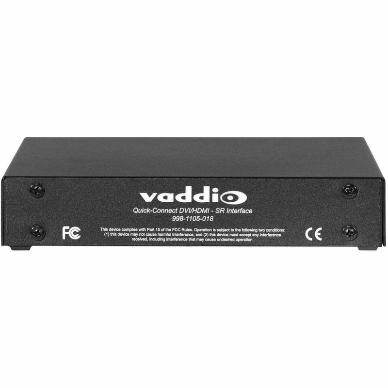 Vaddio Quick-Connect DVI/HDMI-SR Display Extender for AV Bridge MATRIX PRO - Thumbnail 4