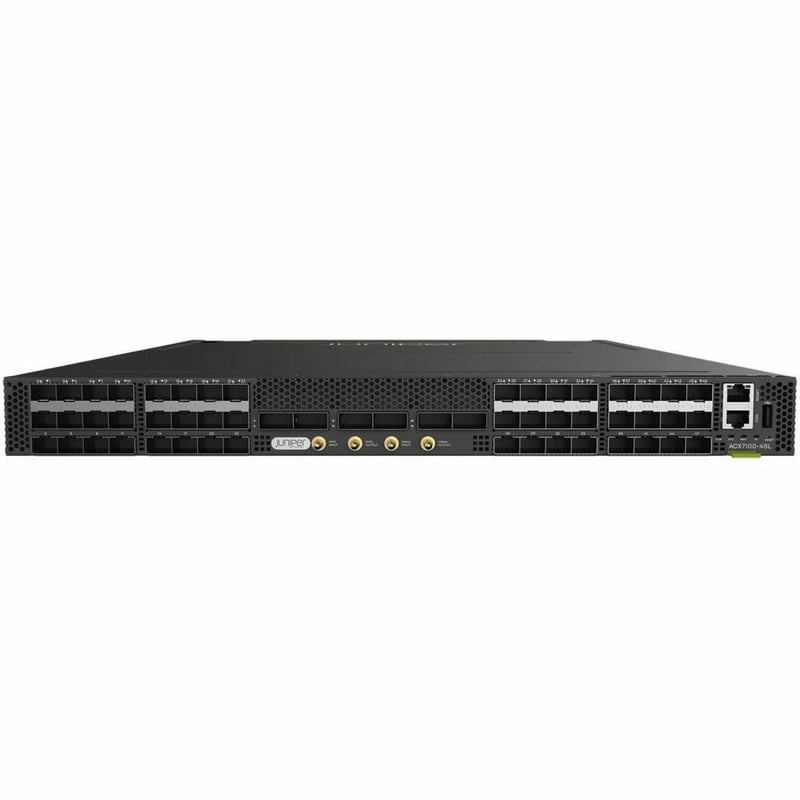 ACX 7100 DevID with 48 SFP56 / 6 QSFP56-DD multi-rate ports, DC PSU, AFI - Thumbnail 1
